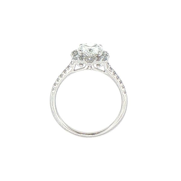 Radiant Elegance with Hidden Sparkle and Halo Brilliance. Image 5 Bryan Jewelry Prattville, AL