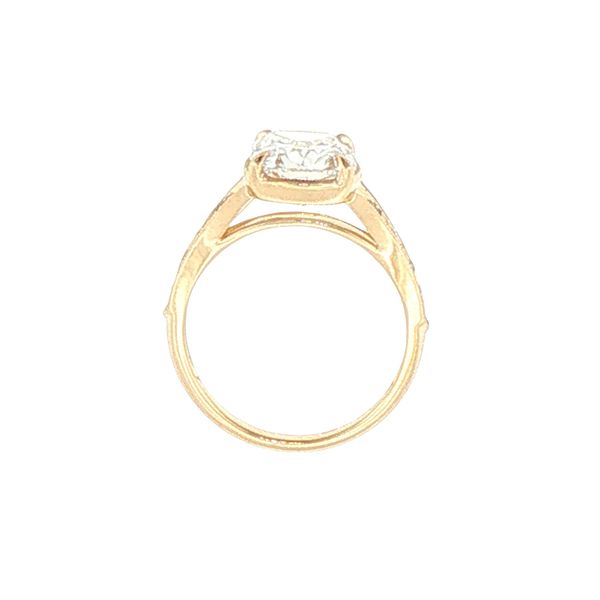 Vintage-Inspired Detail with Bold Radiant Brilliance. Image 5 Bryan Jewelry Prattville, AL