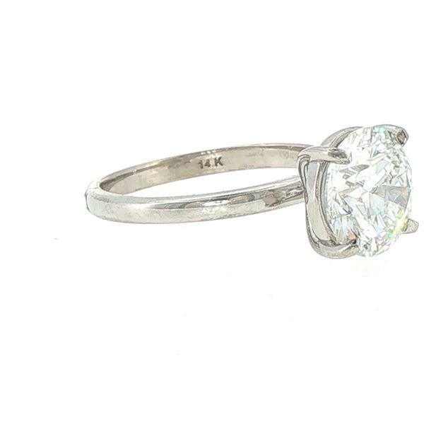 Brilliance Beyond Compare: 3ct Lab-Grown Round Diamond Solitaire Ring Image 2 Bryan Jewelry Prattville, AL