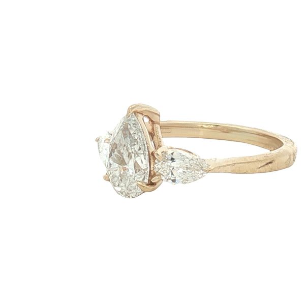 3 Stone Pear Ring Image 3 Bryan Jewelry Prattville, AL