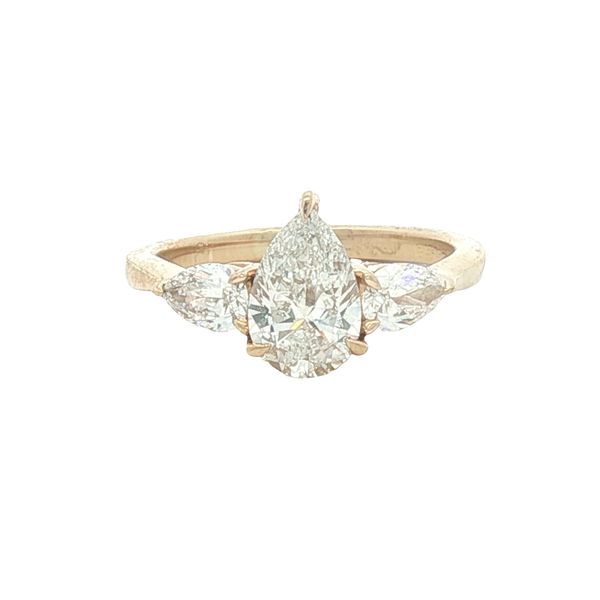 3 Stone Pear Ring Bryan Jewelry Prattville, AL