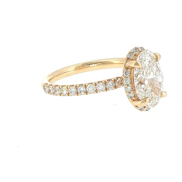 Oval Brilliance with Hidden Sparkle Image 2 Bryan Jewelry Prattville, AL