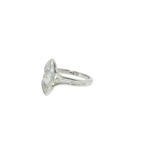 Lab Grown Marquise Diamond Ring Image 3 Bryan Jewelry Prattville, AL