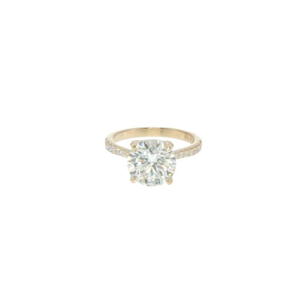 Lab Grown Round Diamond Ring Bryan Jewelry Prattville, AL