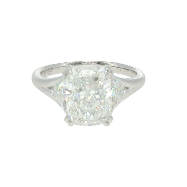 Three Stone Lab Grown Diamond Engagement Ring Bryan Jewelry Prattville, AL