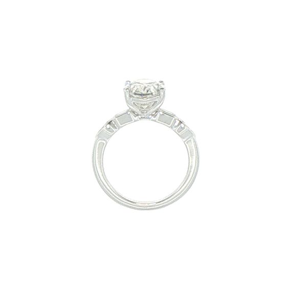 Lab Grown Oval Diamond Ring Image 4 Bryan Jewelry Prattville, AL