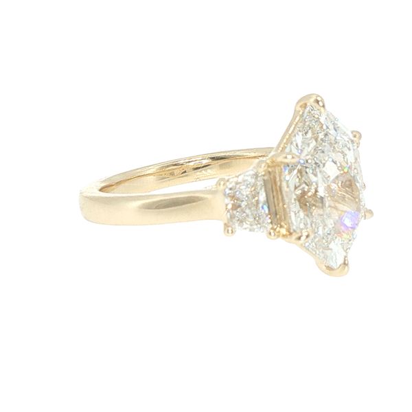 Lab Grown Duchess Cut Diamond Ring Image 2 Bryan Jewelry Prattville, AL