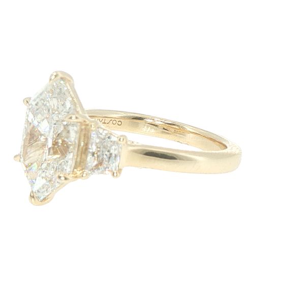 Lab Grown Duchess Cut Diamond Ring Image 3 Bryan Jewelry Prattville, AL