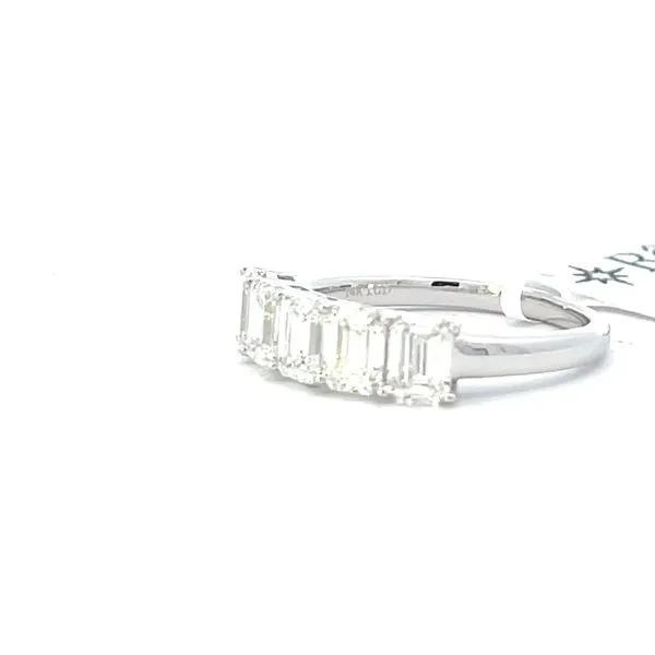 Lab-grown emerald cut diamond band Image 2 Bryan Jewelry Prattville, AL