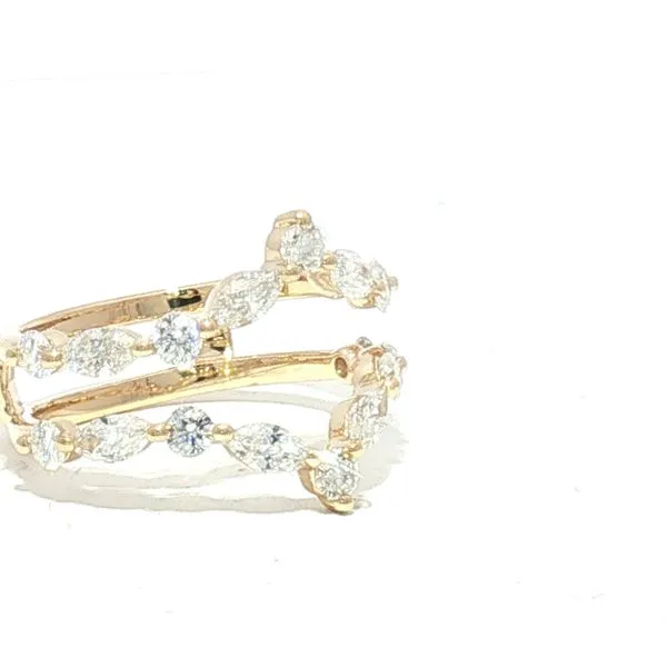 1 1/2ctw Lab Grown Diamond Ring Guard-14ky Image 5 Bryan Jewelry Prattville, AL