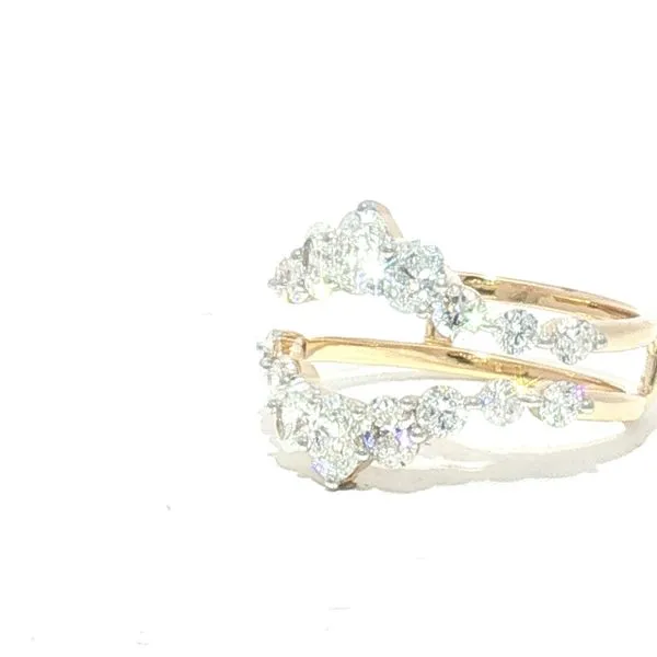 14ky 1 3/4ctw Lab Grown Diamond Ring Guard Image 2 Bryan Jewelry Prattville, AL