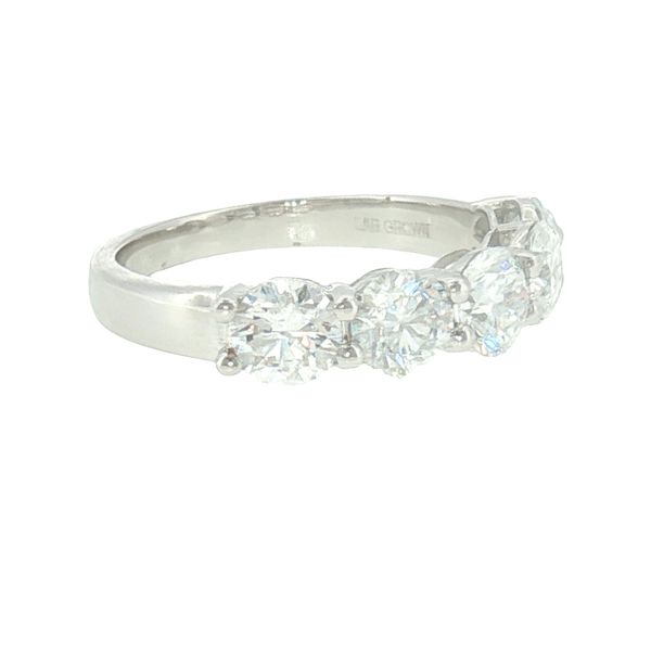 Timeless Brilliance: Five-Stone Diamond Band Image 2 Bryan Jewelry Prattville, AL