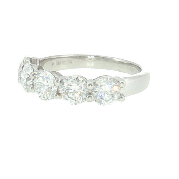 Timeless Brilliance: Five-Stone Diamond Band Image 3 Bryan Jewelry Prattville, AL