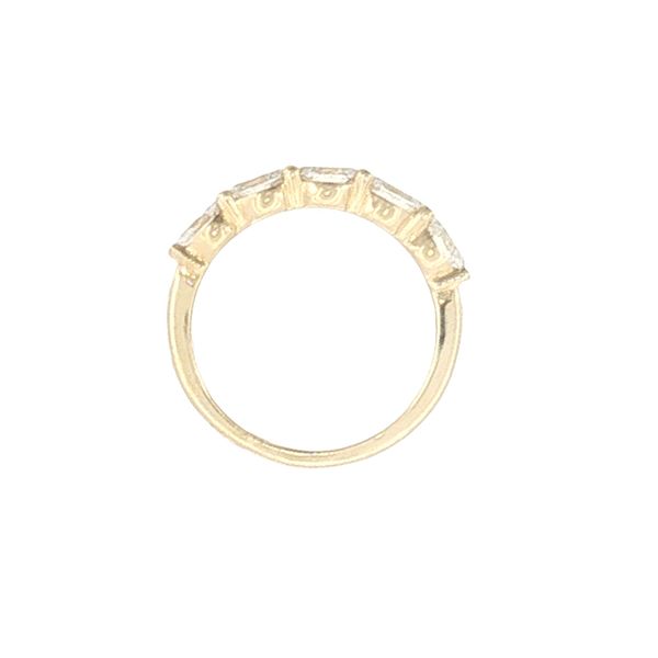 Modern Grace: East-to-West Oval Diamond Five-Stone Ring-14ky Image 4 Bryan Jewelry Prattville, AL