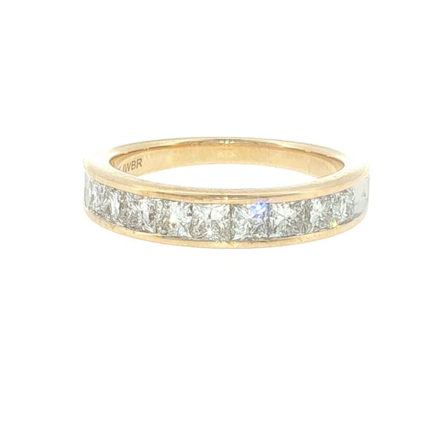 Modern Elegance: Princess-Cut Diamond Wedding Band Bryan Jewelry Prattville, AL