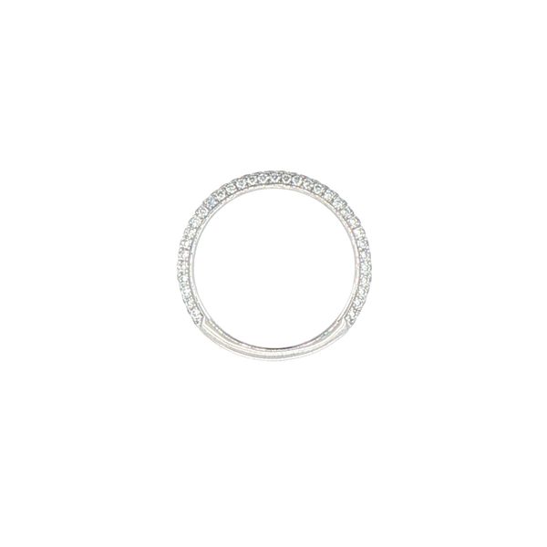 .60ctw Lab Grown Pavé Diamond Band in 14K White Gold Image 4 Bryan Jewelry Prattville, AL