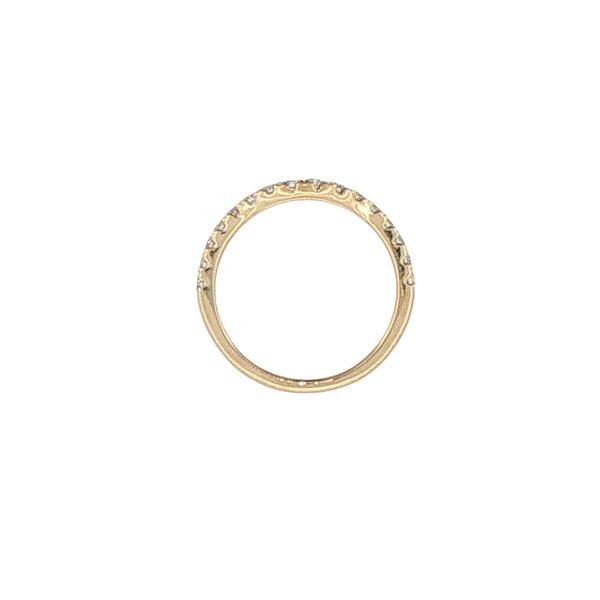 .50ctw Lab Grown Contoured Diamond Band in 14K Yellow Gold Image 2 Bryan Jewelry Prattville, AL