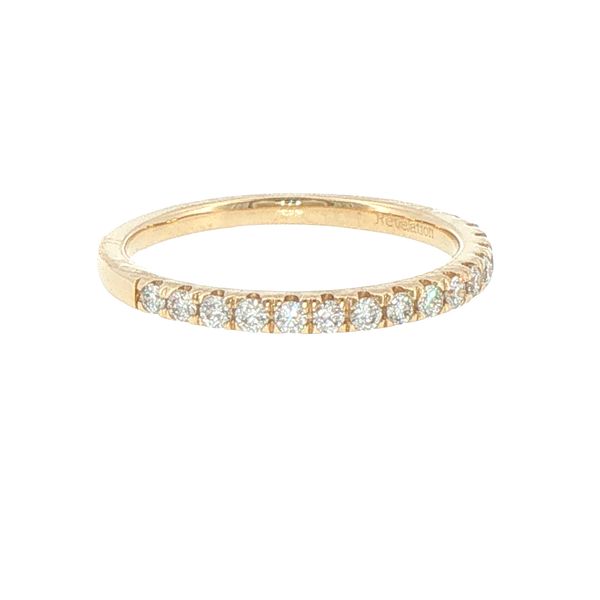 .33ctw Lab Grown Diamond Anniversary Band in 14K Yellow Gold Image 3 Bryan Jewelry Prattville, AL