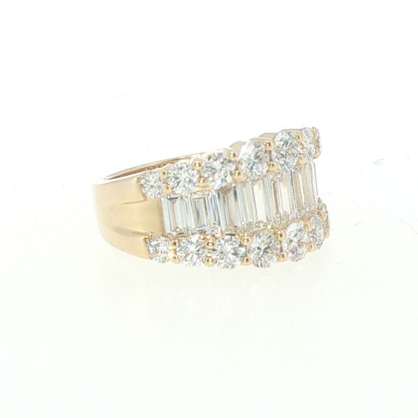 Baguettes & Brilliance Diamond Band Image 2 Bryan Jewelry Prattville, AL