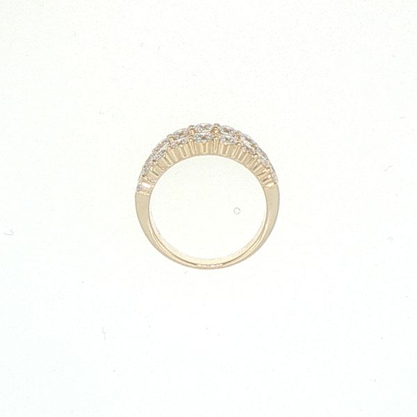Baguettes & Brilliance Diamond Band Image 4 Bryan Jewelry Prattville, AL