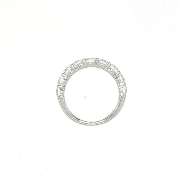 2ctw Lab-Grown Nine Diamond Wedding Band in 14K White Gold Image 5 Bryan Jewelry Prattville, AL