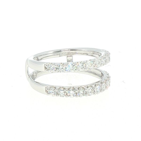 1ctw Lab Grown Ring Guard in 14kw Image 2 Bryan Jewelry Prattville, AL