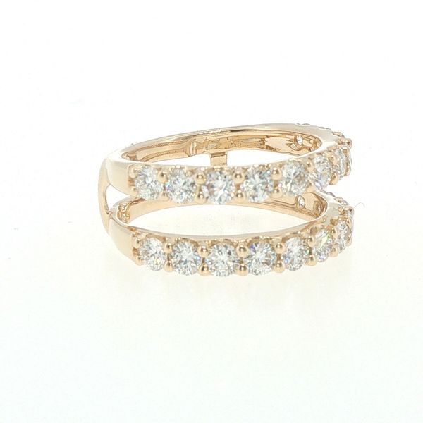 Double the Diamond Drama – 2 CTW Lab Grown Diamond Ring Guard Image 2 Bryan Jewelry Prattville, AL
