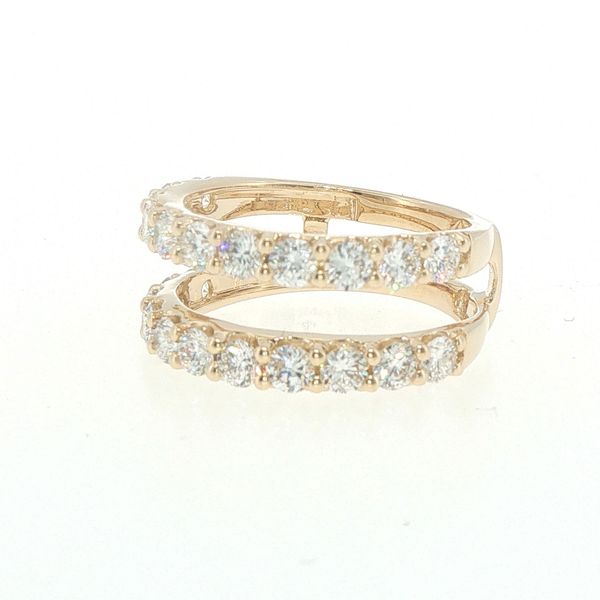 Double the Diamond Drama – 2 CTW Lab Grown Diamond Ring Guard Image 5 Bryan Jewelry Prattville, AL