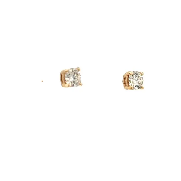 Lab grown 1/2ctw 14ky studs Image 3 Bryan Jewelry Prattville, AL