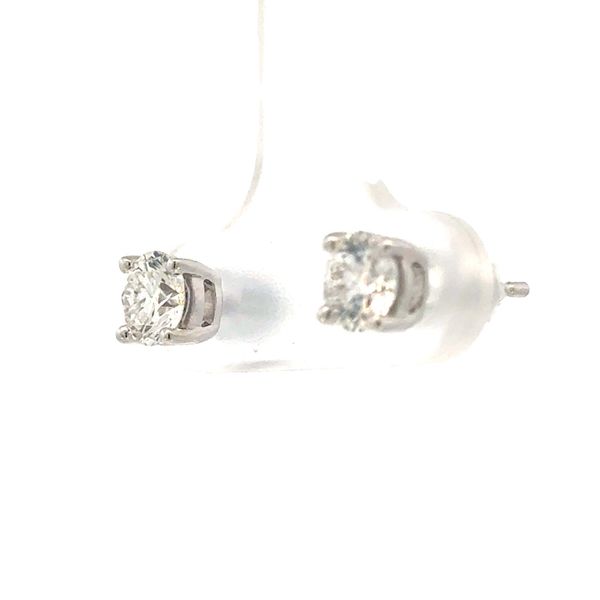 Lab Grown 1ctw diamond studs-14kw Image 2 Bryan Jewelry Prattville, AL