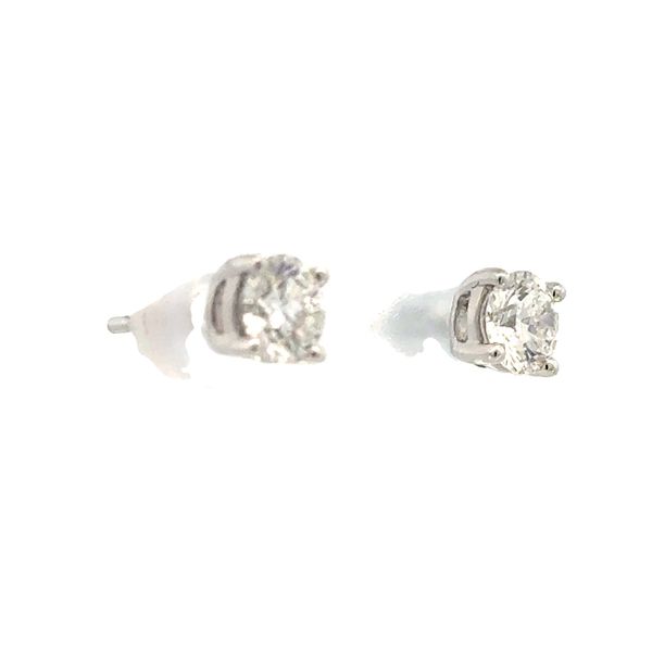 Lab Grown 1ctw diamond studs-14kw Image 3 Bryan Jewelry Prattville, AL