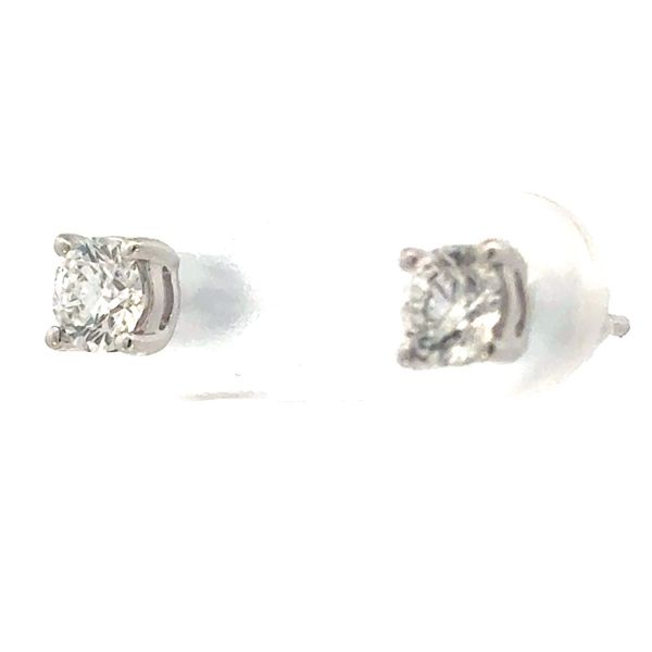 Lab grown 3/4ctw Diamond Studs-14kw Image 2 Bryan Jewelry Prattville, AL
