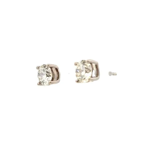 Lab grown 2ctw diamond studs-14kw Image 2 Bryan Jewelry Prattville, AL
