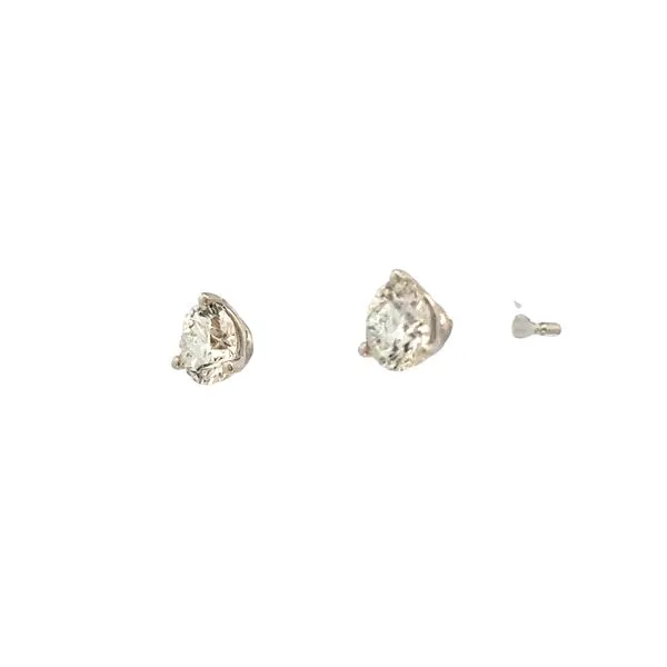 Lab grown Martini style 1ctw diamond studs-14kw Image 2 Bryan Jewelry Prattville, AL
