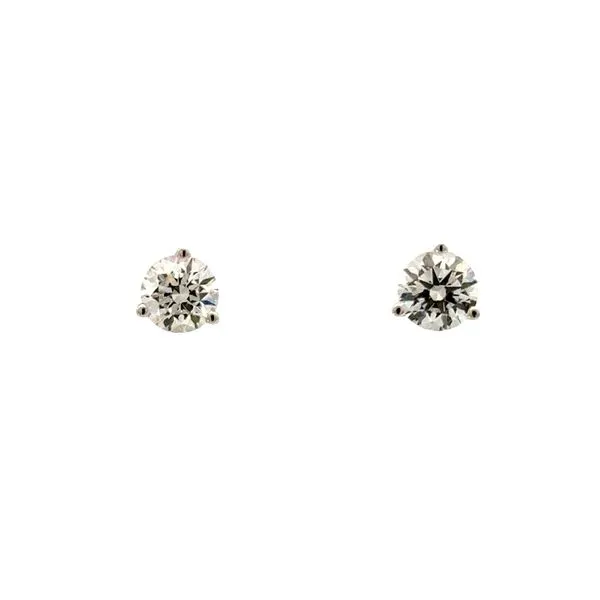 Lab grown Martini style 1ctw diamond studs-14kw Bryan Jewelry Prattville, AL