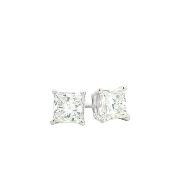 PRINCESS CUT LAB GROWN STUDS 1CTW Bryan Jewelry Prattville, AL