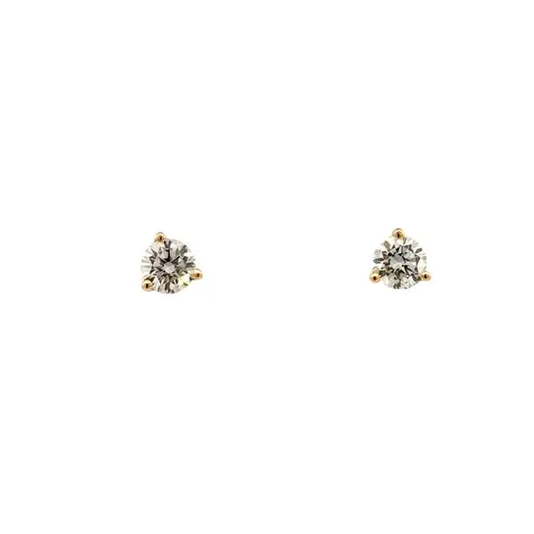 Lab grown MARTINI STYLE DIAMOND STUDS 1/2CTW-14KY Bryan Jewelry Prattville, AL