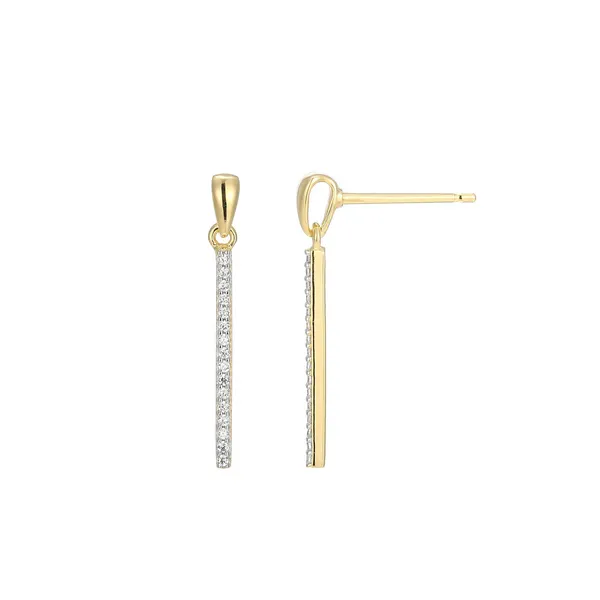 Matchstick Lab Grown Diamond Dangles Bryan Jewelry Prattville, AL