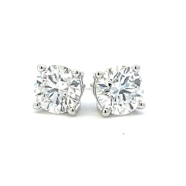 Lab-grown diamond studs 3.00ctw Image 4 Bryan Jewelry Prattville, AL