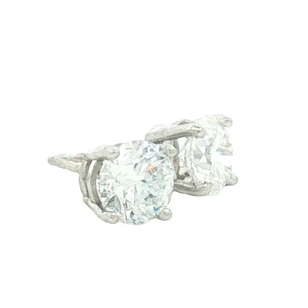 2ctw Lab Grown Diamond Studs Image 2 Bryan Jewelry Prattville, AL