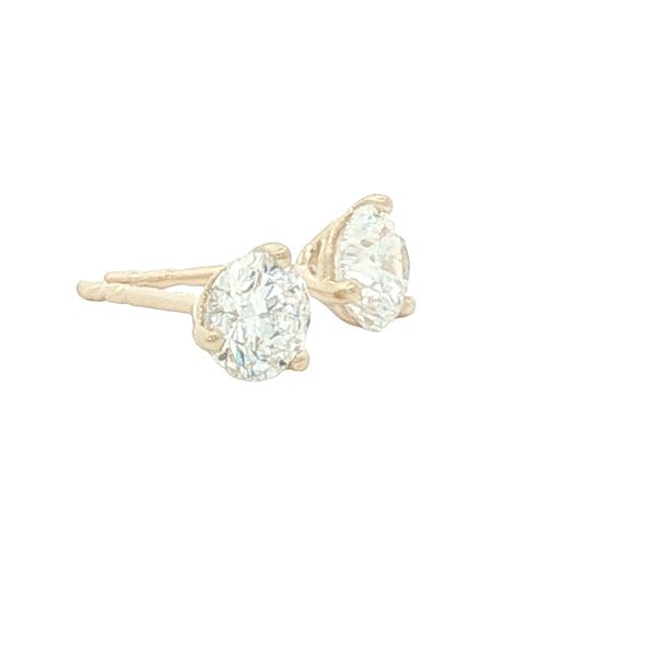 Lab grown 1ctw Martini style diamond studs-14ky Image 2 Bryan Jewelry Prattville, AL