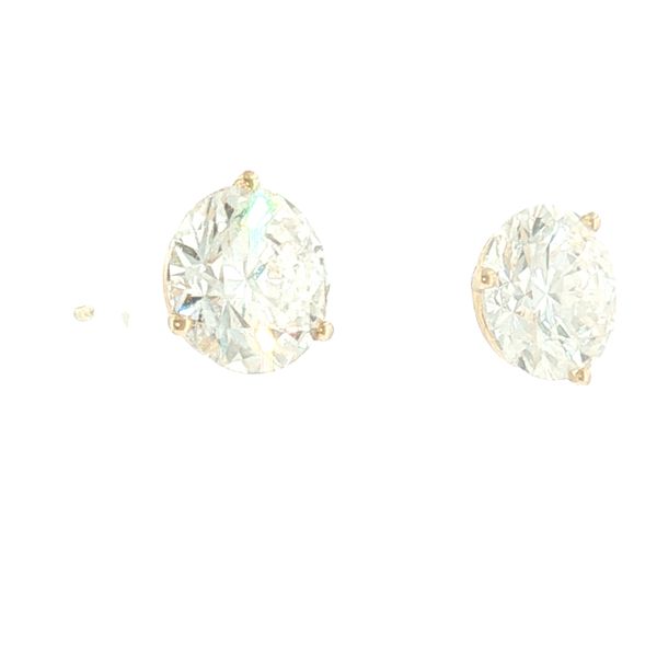 Classic Brilliance: Martini Style Diamond Stud Earrings Image 2 Bryan Jewelry Prattville, AL