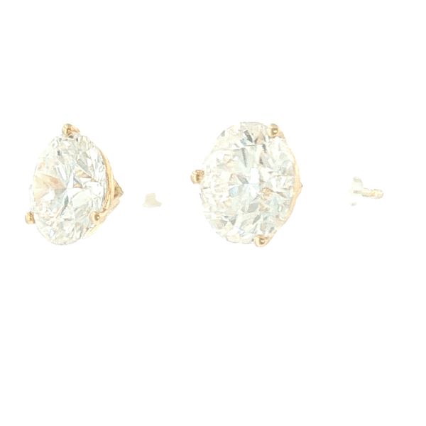 Classic Brilliance: Martini Style Diamond Stud Earrings Image 3 Bryan Jewelry Prattville, AL