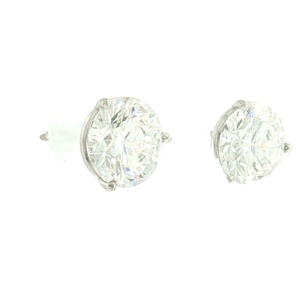 Extraordinary Brilliance: Martini Style Diamond Stud Earrings Image 2 Bryan Jewelry Prattville, AL