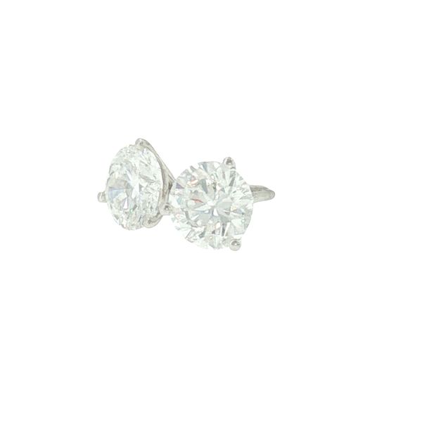 Timeless Sparkle: Martini Style Diamond Stud Earrings Image 3 Bryan Jewelry Prattville, AL