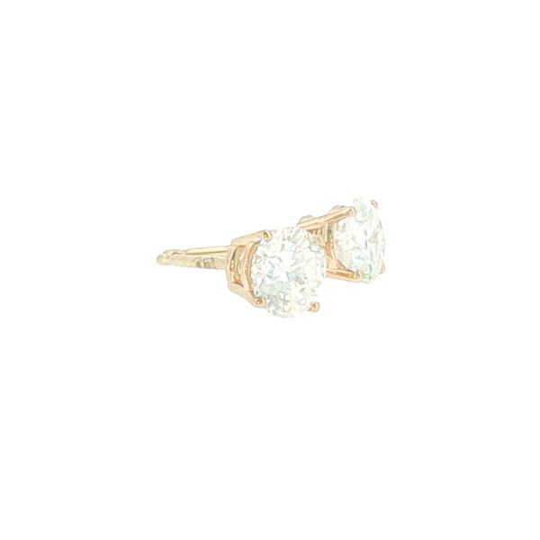 Classic Radiance: Lab-Grown Diamond Stud Earrings Image 2 Bryan Jewelry Prattville, AL