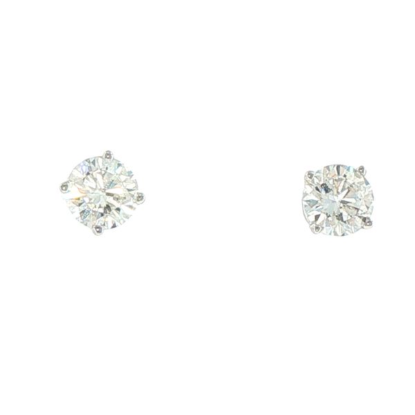 Timeless Brilliance: 1.00ctw Lab-Grown Diamond Stud Earrings in 14K White Gold Bryan Jewelry Prattville, AL