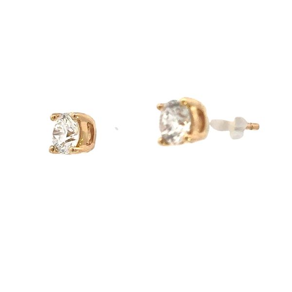 Lab grown 3/4ctw Diamond Studs-14ky Image 2 Bryan Jewelry Prattville, AL