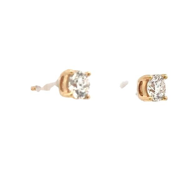 Lab grown 3/4ctw Diamond Studs-14ky Image 3 Bryan Jewelry Prattville, AL