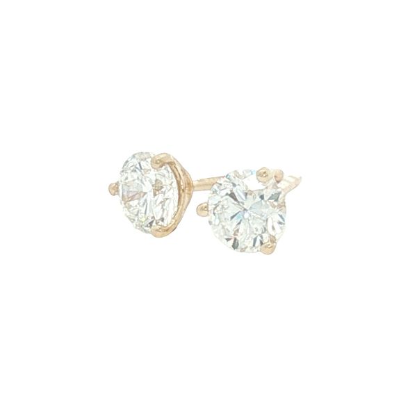 Lab grown 1ctw Martini style diamond studs-14ky Image 3 Bryan Jewelry Prattville, AL